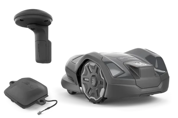 PACHET: Husqvarna Automower® 310E NERA + stație de referință + modul EPOS
