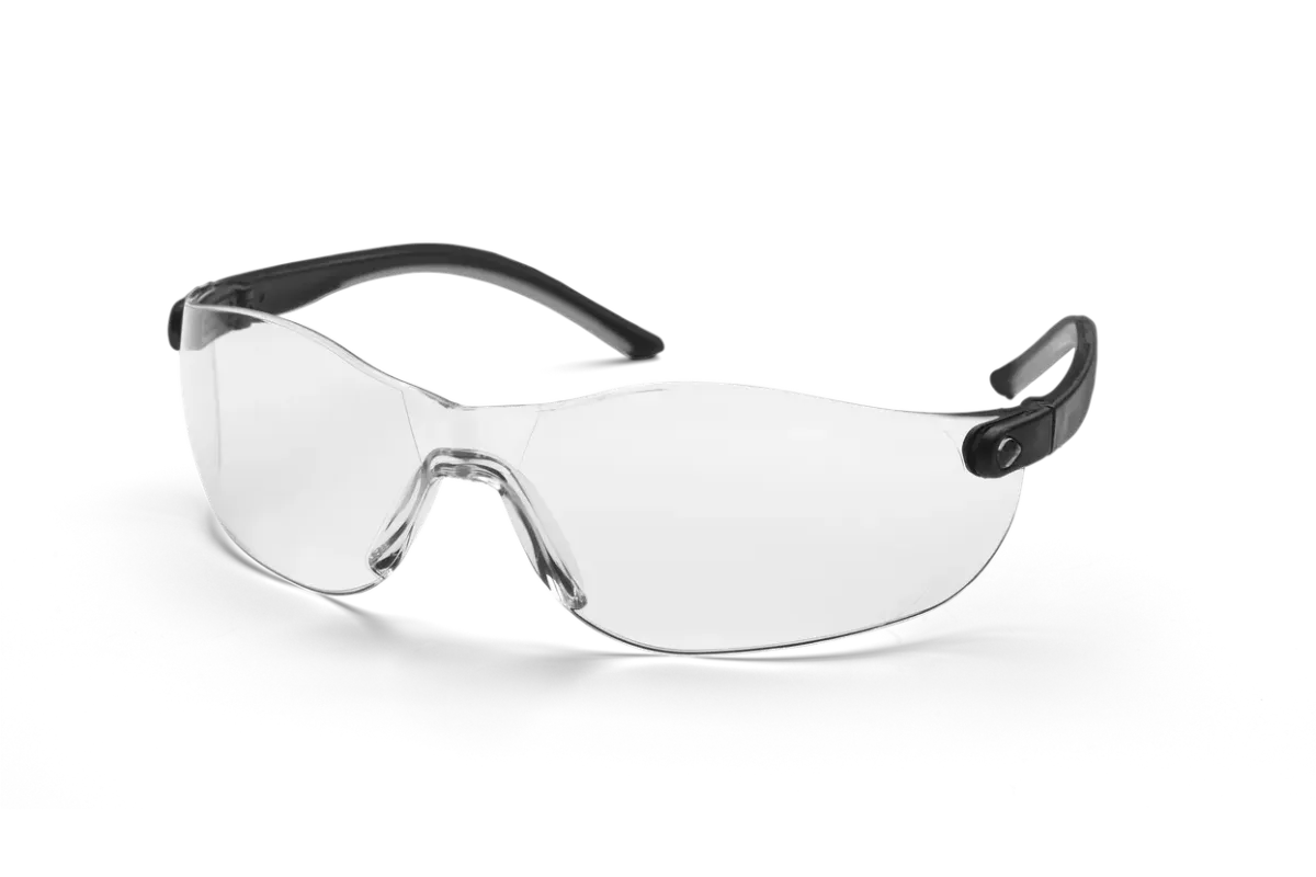 Ochelari de protecție, Transparent